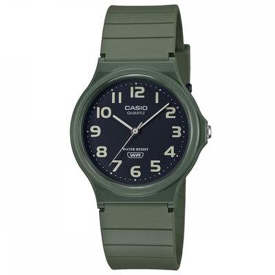 Casio MQ-24UC женские стандартные аналоговые часы женские рабочие часы тонкие легкие часы цвета земли тонкие легкие часы деловые часы (оливковый)