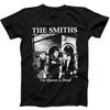 Футболка с надписью "The Smiths: The Queen Is Dead" в стиле панк, черная, размер 20.