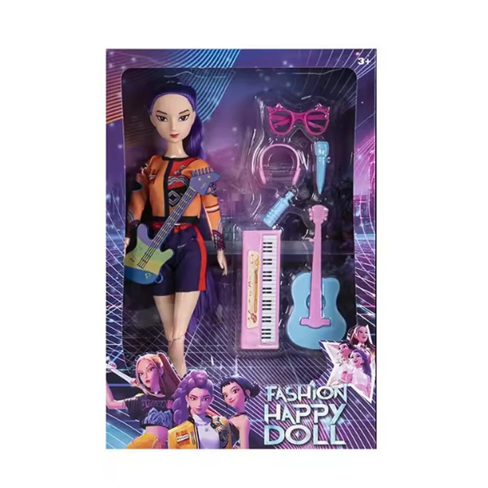 Высоко восстановленный персонаж! 30см Аниме K-Pop Игрушка из винила Охотник на демонов - Руми/Мира/Зои | Подарок на день рождения для девочек