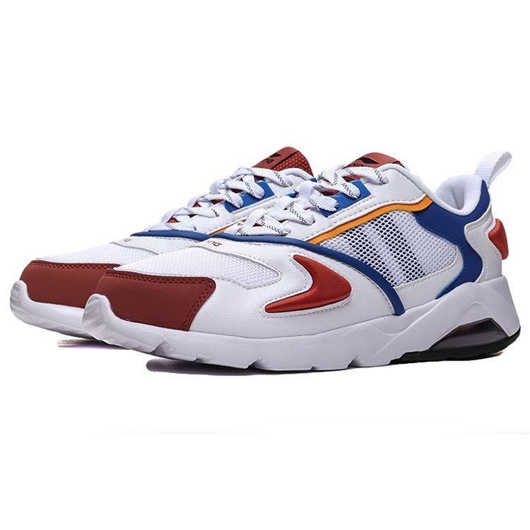 Li-Ning Breathable Rebound Low-Top Running Shoes Men Sneakers White Blue Red AGCP219-1