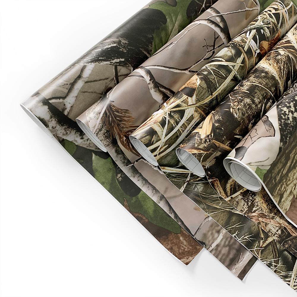 Cong Grass Camo Виниловая пленка Наклейка на автомобиль Bubble Free Woodland Natural Виниловая пленка ПВХ-пленка Камуфляжные виниловые наклейки Desert