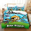 3D Print Comics DOG MAN Bedding Set Single Twin Double Queen King Cal King Size Bed Linen Set