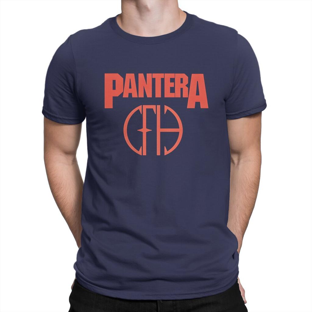 Pantera Новейшие мужские футболки Любимые группы Техаса Хлопковые футболки с круглым вырезом Модная одежда Уличная одежда мужская одежда