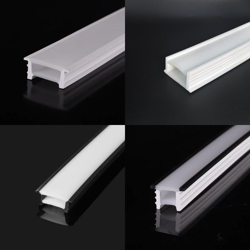 1-10 м гибкая светодиодная неоновая силиконовая трубка встраиваемая белая кайма лента веревка канал диффузор мягкая лента DIY линейный декоративный световой лент