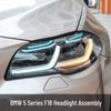 Светодиодная фара в сборе для BMW 5 серии F18 F10 (2011-2017 гг.) с дневными ходовыми огнями
