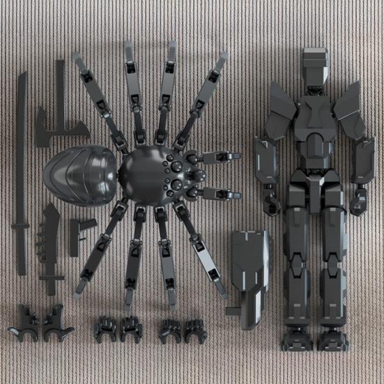 Фигурка робота-паука с аксессуарами, подвижные суставы, 3D-печатная модель игрушки