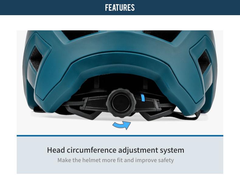 Велосипедный шлем BATFOX MTB для горного велосипеда — цельный внедорожный дизайн