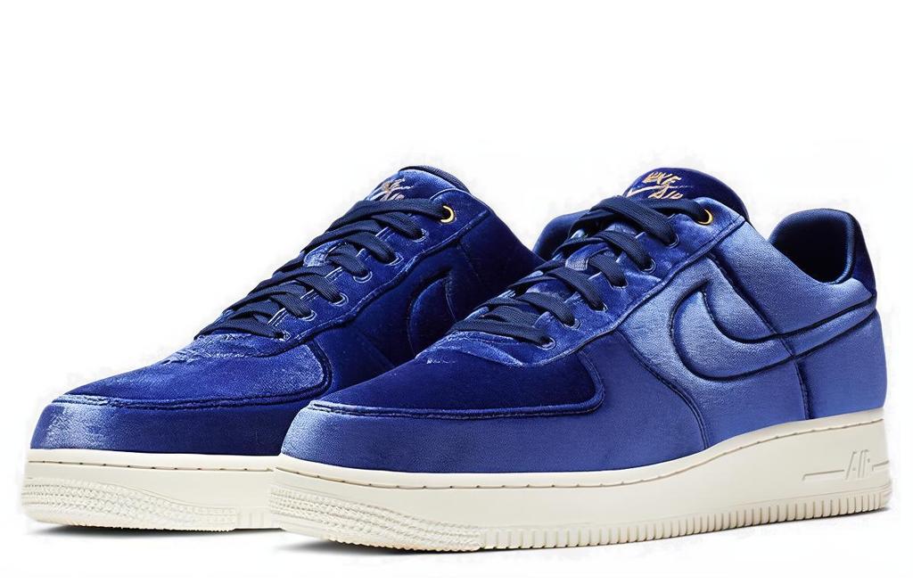 Nike Air Force 1 Low Premium 3 Velour Blue Void AT4144-400