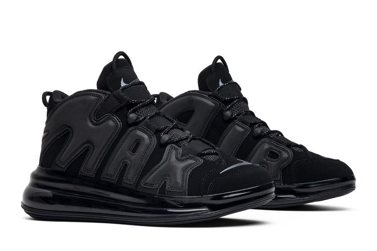Мужские кроссовки Nike Air More Uptempo 720 Черный Черный/Черный-Черный