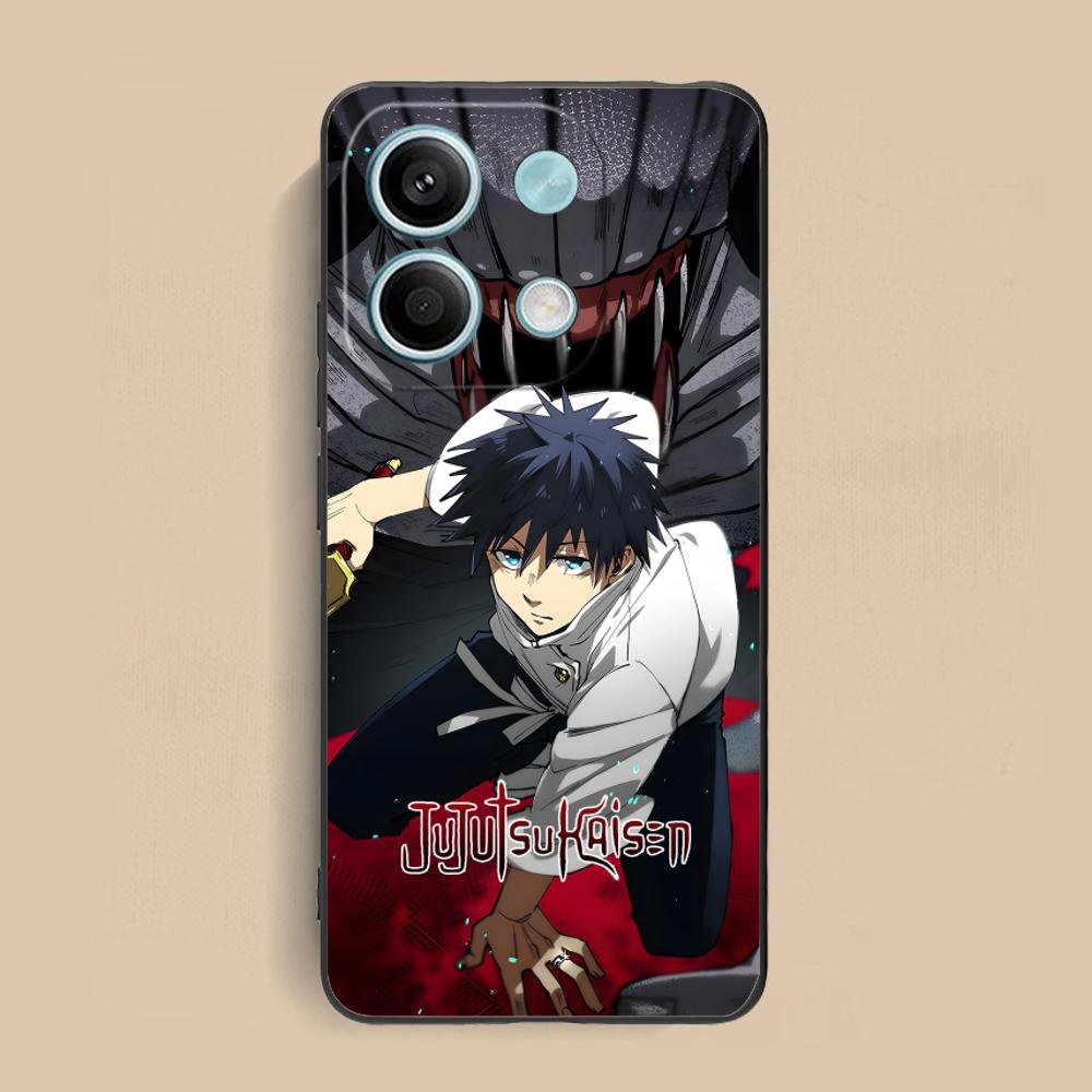 Чехол для телефона Jujutsu Kaisen Юта Оккоцу для Xiaomi Redmi 15 14 13 12 A5 3 2 1 C Plus 4G 5G Цветной Печатный Чехол Роскошный Красивый