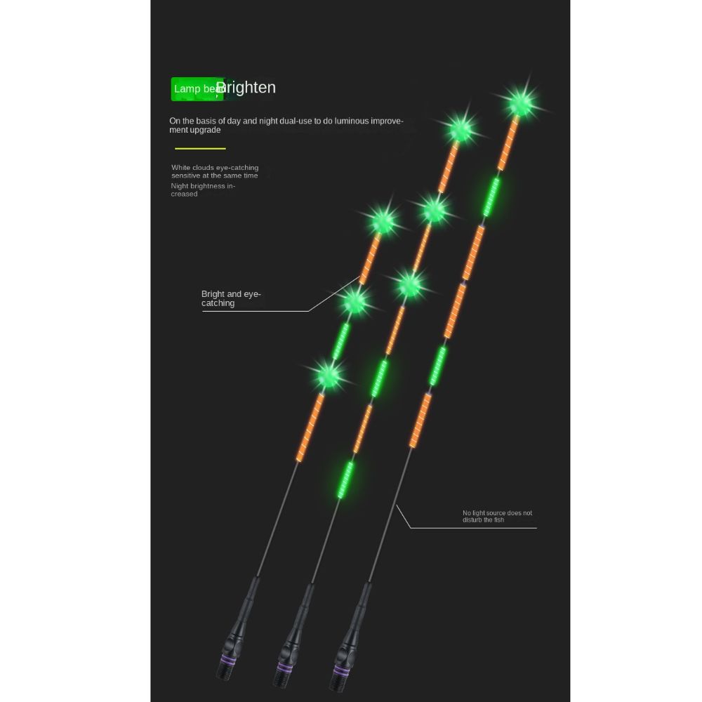1 шт. Супер яркий электронный поплавок буй светящийся ночной поплавок для ночной рыбалки