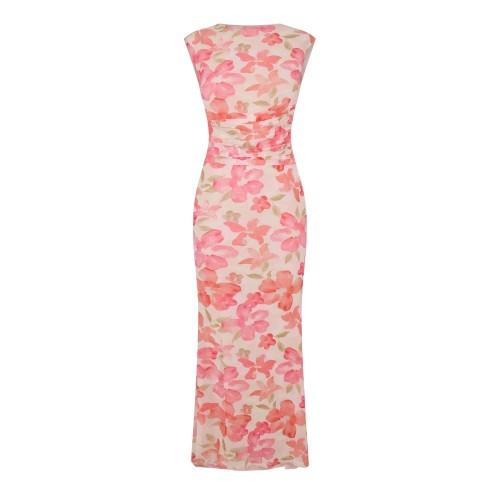 I Saw It First Womens/Ladies Floral All-Over Print Maxi Dress