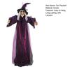 1/2/3/5Pcs Car Pendants Halloween Witch Outdoor Decorations with Lanyard Easy To Hang Ornament Hanging Haunted House Creep Prop