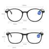 Vintage Round Frame Reading Glasses Men And Women Blue Light Blocking Presbyopia Glasses Ultra Lightweight Full Frame Eyeglasses