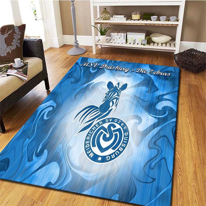 MSV Duisburg Carpet Rug for Living Room Bedroom Home Sofa Decoration,Kids play Non-slip Floor Mat