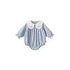 Insbobo Baby Girl Jumpsuit 2026 Spring New Style Baby Spring and Autumn Triangle Romper Infant Clothes for Going Out