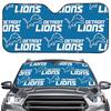 Индивидуальная солнцезащитная шторка на лобовое стекло Detroit Lions - Алюминиевая фольга для защиты от летней жары