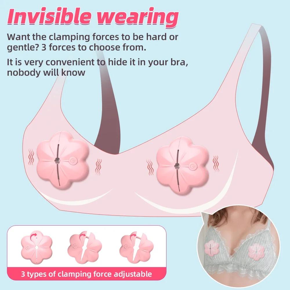 2025 Новая секс-игрушка БДСМ беспроводной пульт дистанционного управления вибратор для присосок для сосков для женщин мастурбация секс-машина Juguetes Sexuales