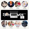 Metal Band Xl Gaming Mouse Pad Nonslip Rubber Base Stitched Edge Waterproof Desk Mat For Pc Laptop Gamer Office Computer Accessories C92915