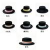Hot-selling woolen top hat ethnic style webbing big-brimmed top hat for men and women in spring and autumn
