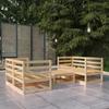 Day and Night - Day and Night Garden Furniture Set 5 Pieces Solid Pine Wood