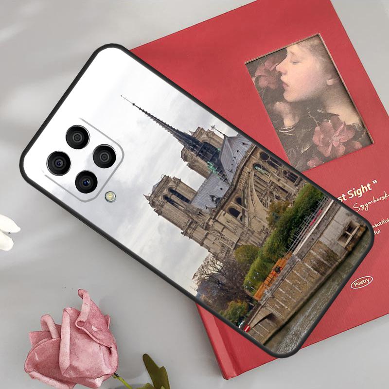 Чехол Notre Dame De Paris для Samsung Galaxy M11 M21 M14 M34 M54 M53 M33 M13 M32 M52 M20 M15 M55 M30s M31s