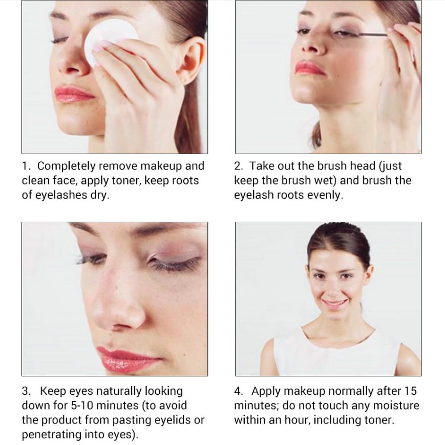Natural Eyelash Growth Essence Longer And Fuller Eyelash Enhancer Serum Thicker Lashes Eyelashes Growth Serum Eyelash Care 4ml