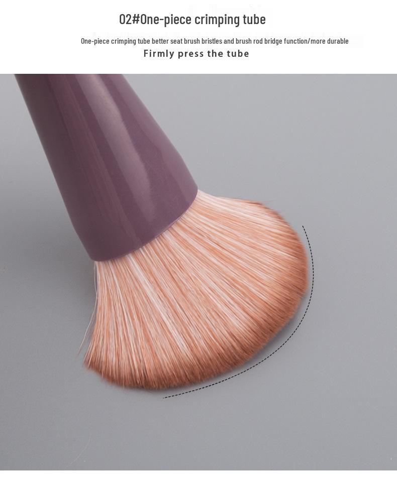 Портативный набор кистей для макияжа с зеркалом: Кисти для пудры и теней с мягкой щетиной в коробке для хранения