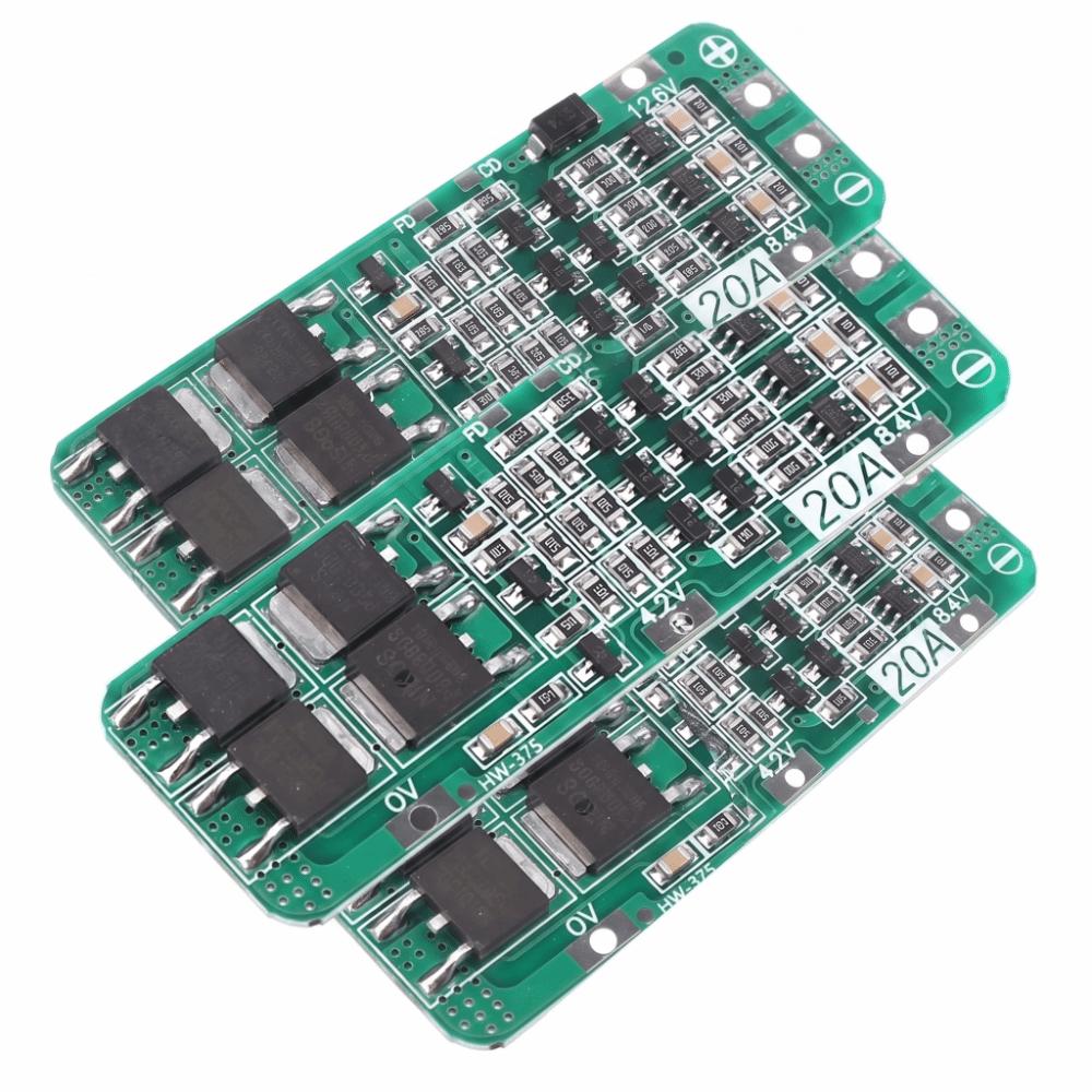 12.6V 18650 Charger Protection Board 3S Li-ion Battery Module BMS Protection Board For Drill Motor