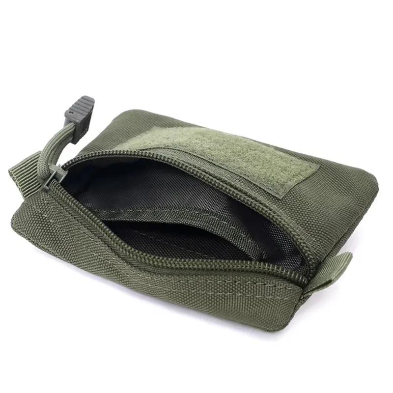 Наружная походная EDC кошелек Molle Водонепроницаемая портативная дорожная поясная сумка на молнии для кемпинга, пешего туризма, EDC-сумка, снаряжение для кемпинга