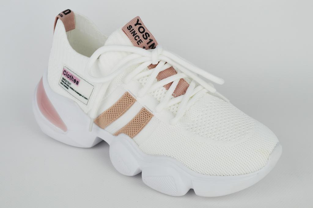 Кроссовки текстильные Lonza 2303 36 Пудровый