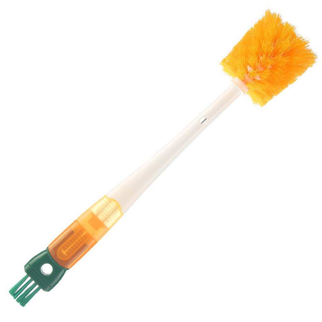 Щетка для мытья бутылочек 5 в 1, многофункциональная щетка для мытья детских сосок, стеклянных стаканчиков, домашний инструмент для очистки теплоизоляционных стаканчиков