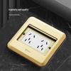 Gongniu Flush Mount Waterproof Floor Power Outlet