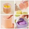 8-Grid Soup Ice Grid with Scales Silicone Food Meal Molds Freezer Ice Cube Molds  Baby Food Storage