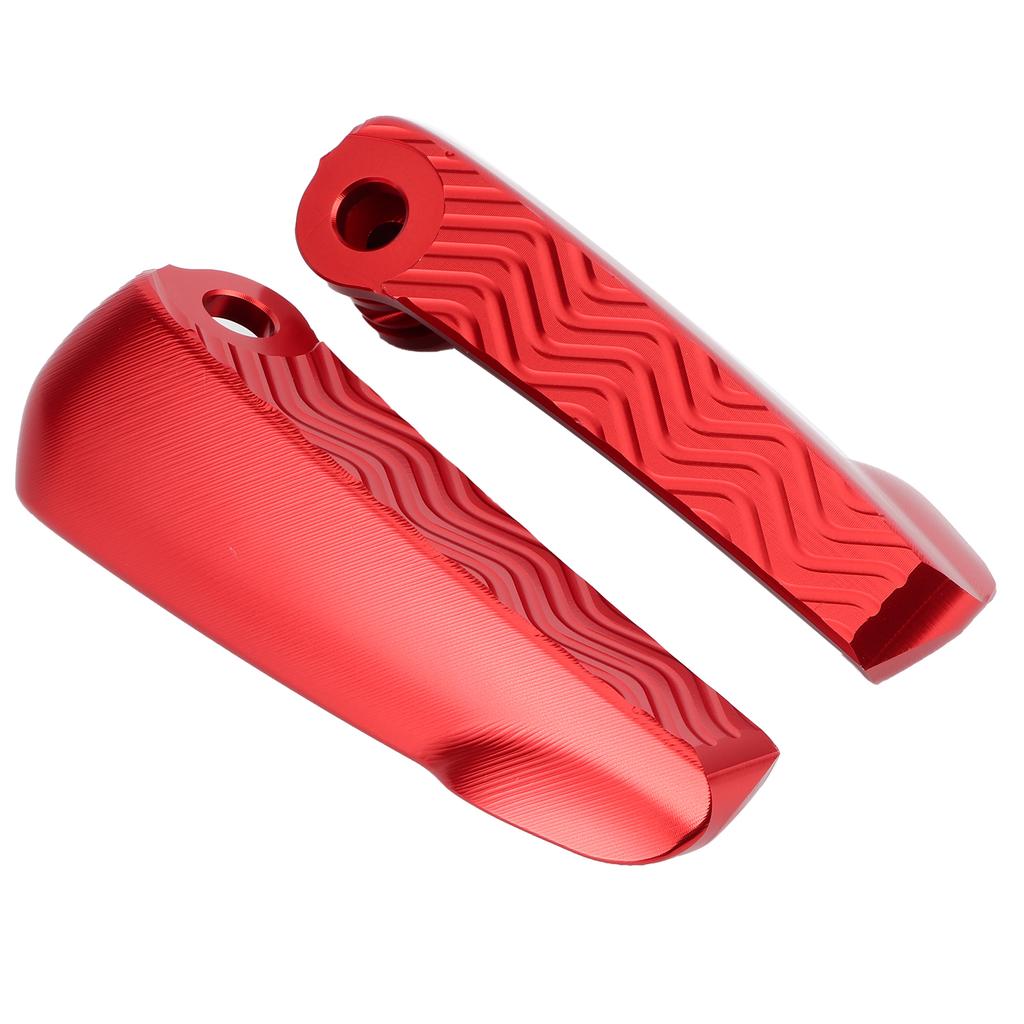 Pair Rear Foot Pegs Pedal Pad Motorcycle Folding Footrest Fit for GTCelsiusGTSCelsiusGTV