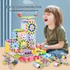 Kids' Electric Building Blocks Set: Educational Gears & Large Particles for Boys and Girls