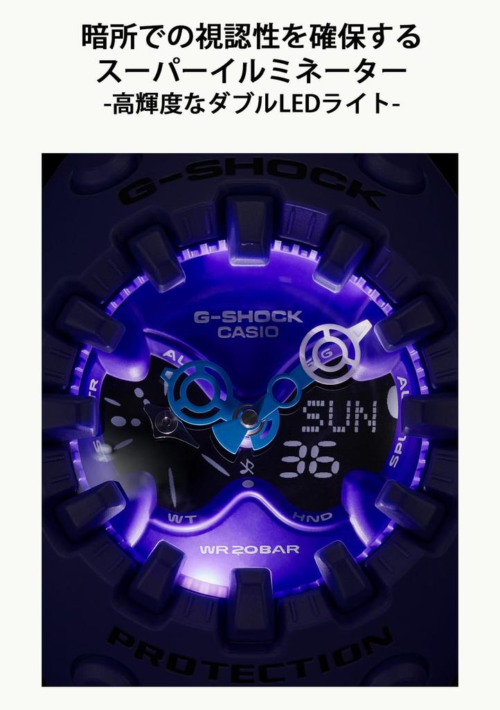 Часы Casio G-Shock [Официальный японский продукт] GA-V01-2AJF / -V01-9AJF Мужские Желтые / Фиолетовые