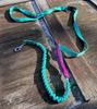Dog Leash with Shock Absorber, Adjustable, Shortened, with Handle, 280cm, MINT, AMOhand, Fasten