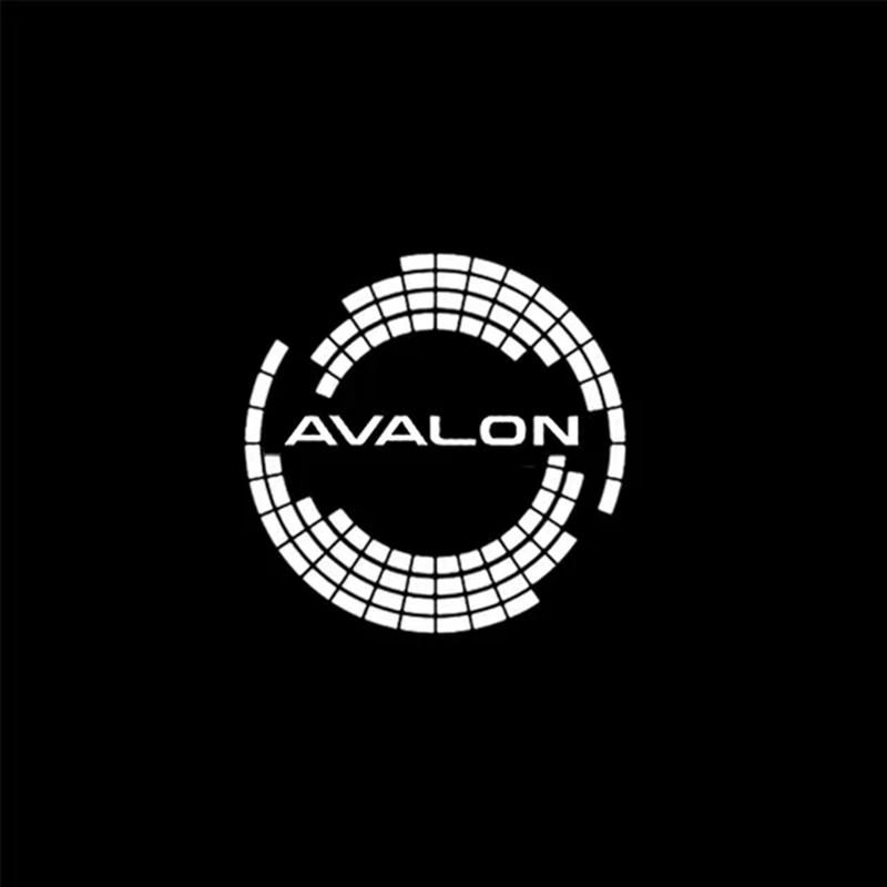 2 шт. Светодиодные логотипы приветствия на двери автомобиля, стайлинг, для AVALON 2013-2019, лазерный проектор, лампа тени-призрака, декоративные аксессуары