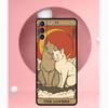 Чехол Cats Tarot Witchcraft для Samsung Galaxy S24 S23 Ultra S22 S20 FE S21 FE Note 10 20 S8 S9 S10 Plus