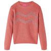 Knitted Pullover for Children Medium Pink 92/104/116/128/140