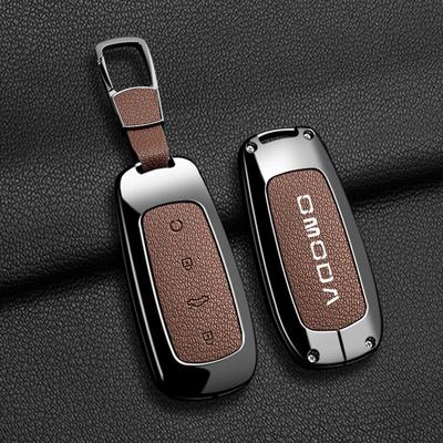 Высококачественный чехол для автомобильного ключа OMODA из цинкового сплава с пряжкой против потери для мужчин и женщин