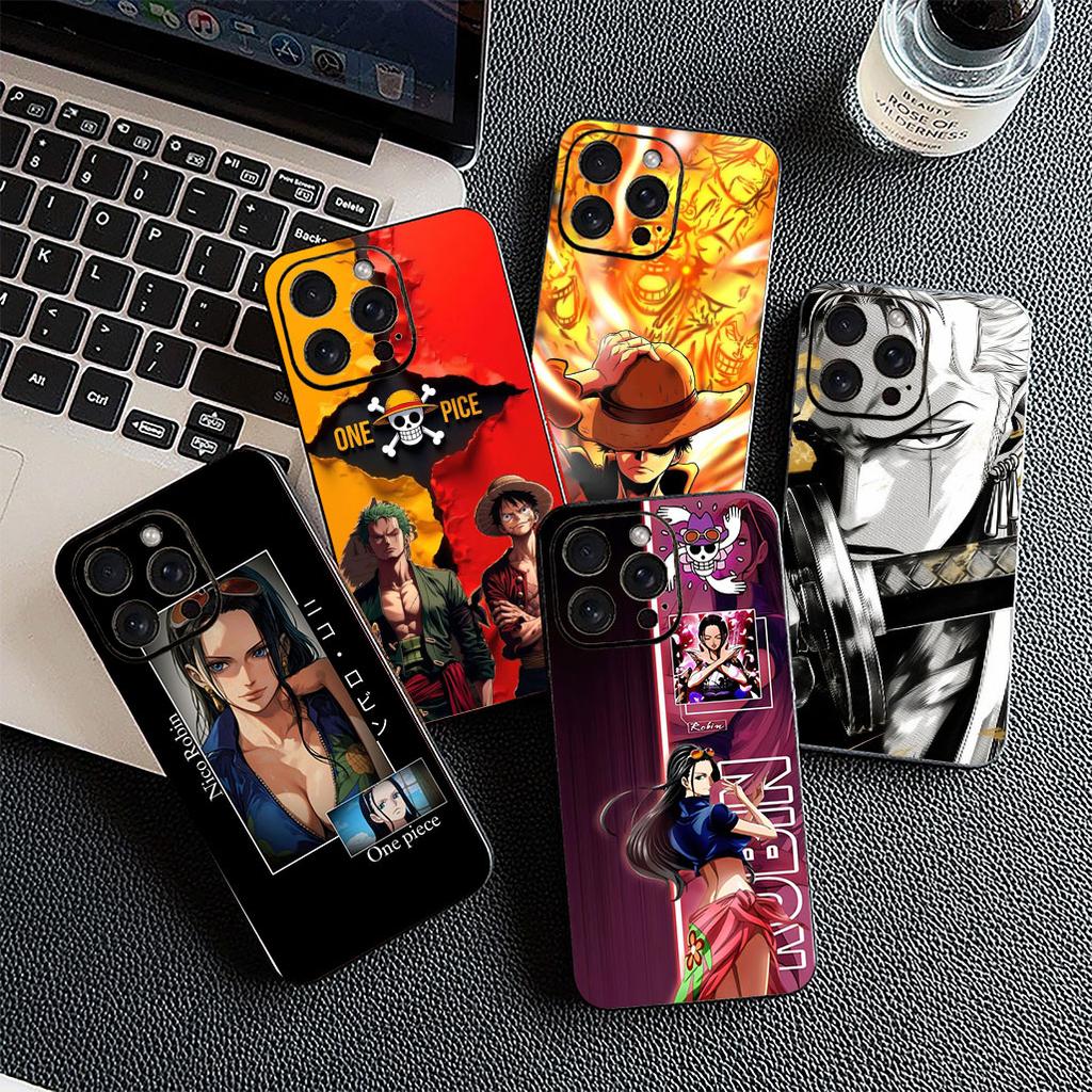 Cover for Samsung Galaxy S24 S25 S23 FE Ultra Plus S7 Edge S25+ S23+ A56 5G Phone Case Nico Robin Roronoa Zoro One Luffy Pieces