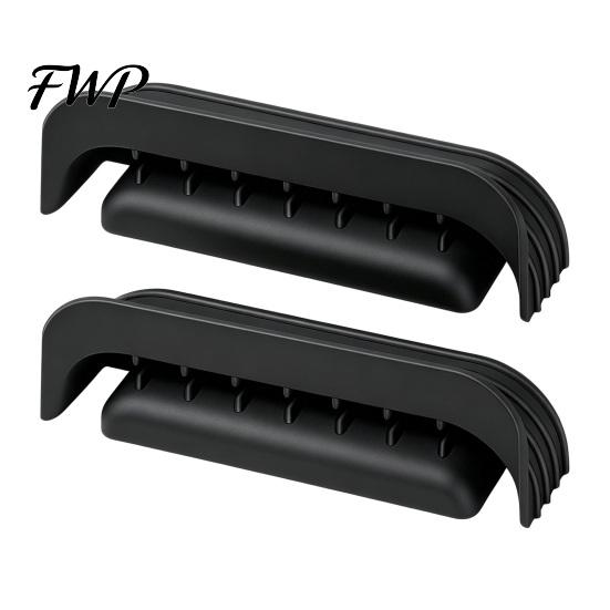 Food Grade Silicone Handle Cover 2PCS Cover, Non-Slip Heat Resistant Protector, Thermal Protection Safe Ninja Cleancrist Cooking Grip Sleeve,