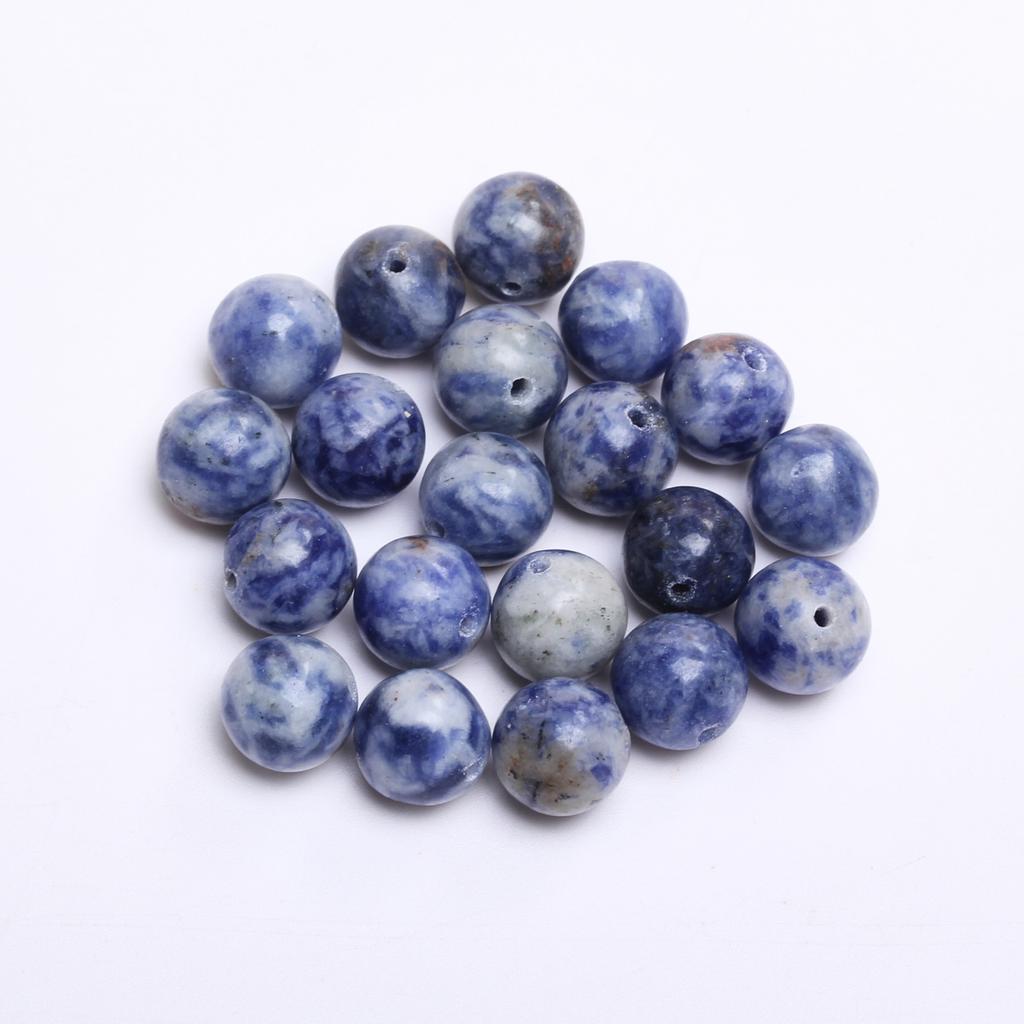 Креативные аксессуары из бисера, модный браслет, ожерелье, аксессуары, круглые бусины из натурального камня, 40-15 шт., ручная работа, сделай сам, 4, 6, 8, 10, 12 мм, для изготовления ювелирных изделий