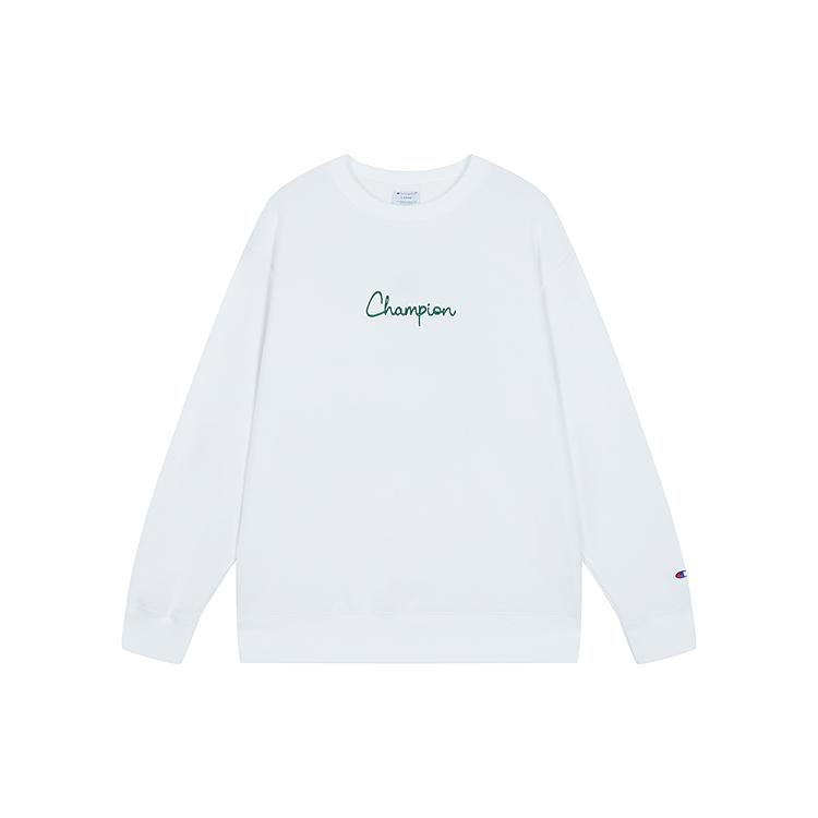 Champion Sweatshirts Unisex Crew Neck Moderate Regular U5DSWJM009