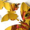 12Pcs/Set Modern 3D Mirror Acrylic Butterfly Home Decoration DIY Art Wall Stickers