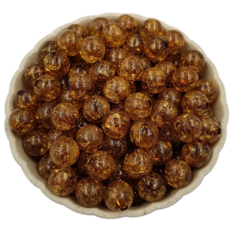 Многоцветные модные потрескивающие свободные бусины DIY фурнитура ювелирные аксессуары ожерелье браслет