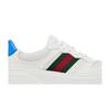 Gucci Womens Chunky GG Web Sneaker 'White Blue' (women's sizes) White / White / Green / Blue Skate Shoes 670415 UPG10 9060