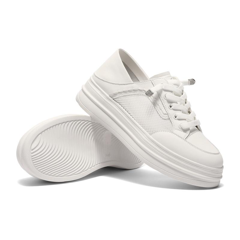 Senda Little White Shoes Women's 26 Summer New Shopping Mall Same Mesh Breathable Casual Shoes XYR01BM6